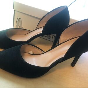 A New Day 3” Faux Suede Black Women's Heels